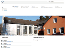 Tablet Screenshot of efg-leichlingen.de